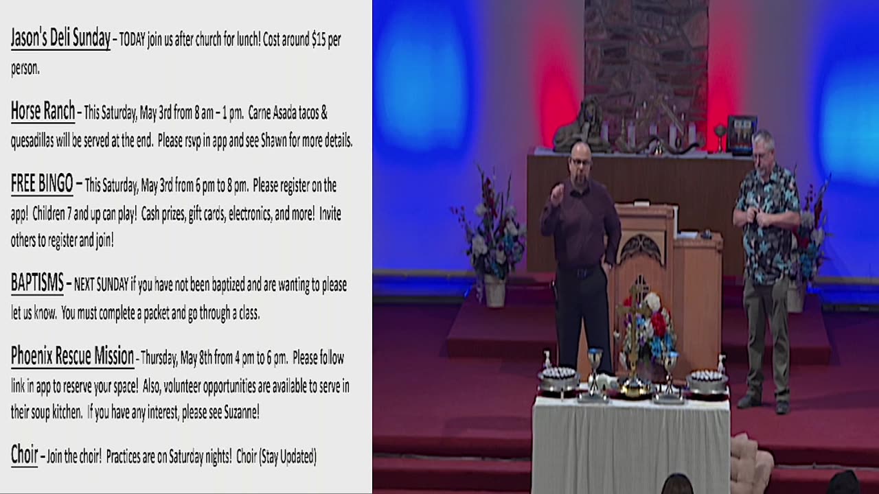 Sunday Live Service - Rebekah and Isaac Genesis 24