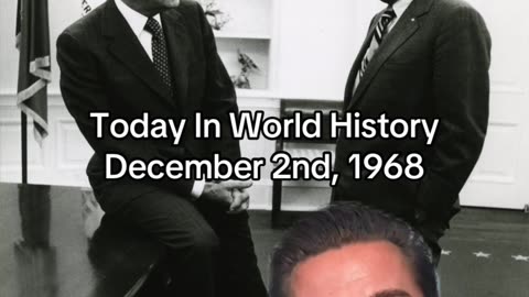 THE HISTORIC MOMENT OF DECEMBER 2nd, 1968