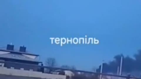 The attack of 7 cruise missiles in a row this morning in Ternopil is being published by Russian
