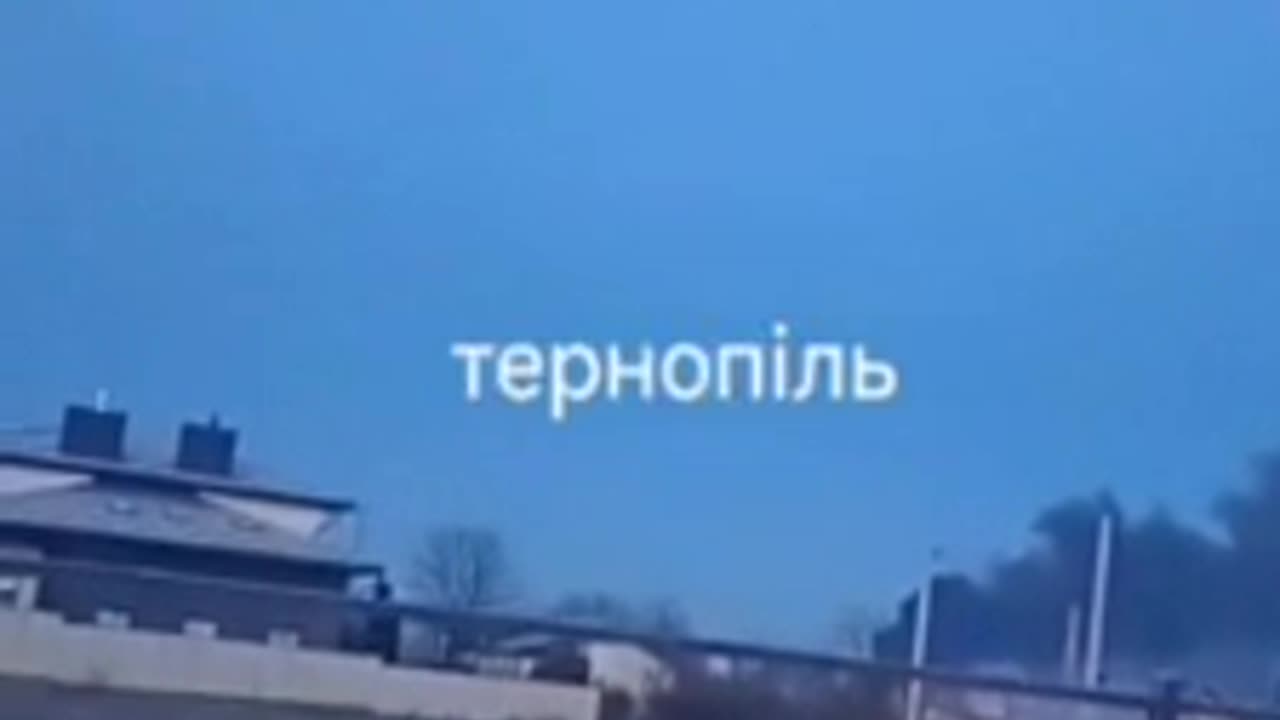 The attack of 7 cruise missiles in a row this morning in Ternopil is being published by Russian