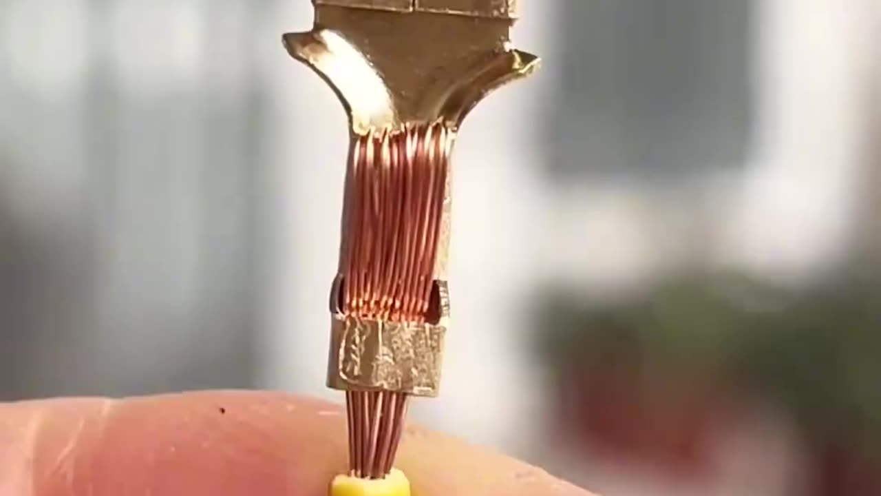 Safe Electrical Wire Connector Tip.
