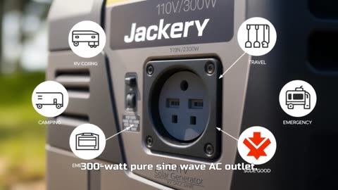 Harness the Sun’s Energy with the Jackery Solar Generator 300 for Outdoor and Emergency Use