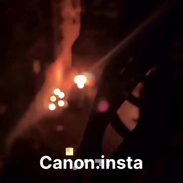 Documenting the moment Israeli drones dropped incendiary bombs on north of Gaza City.