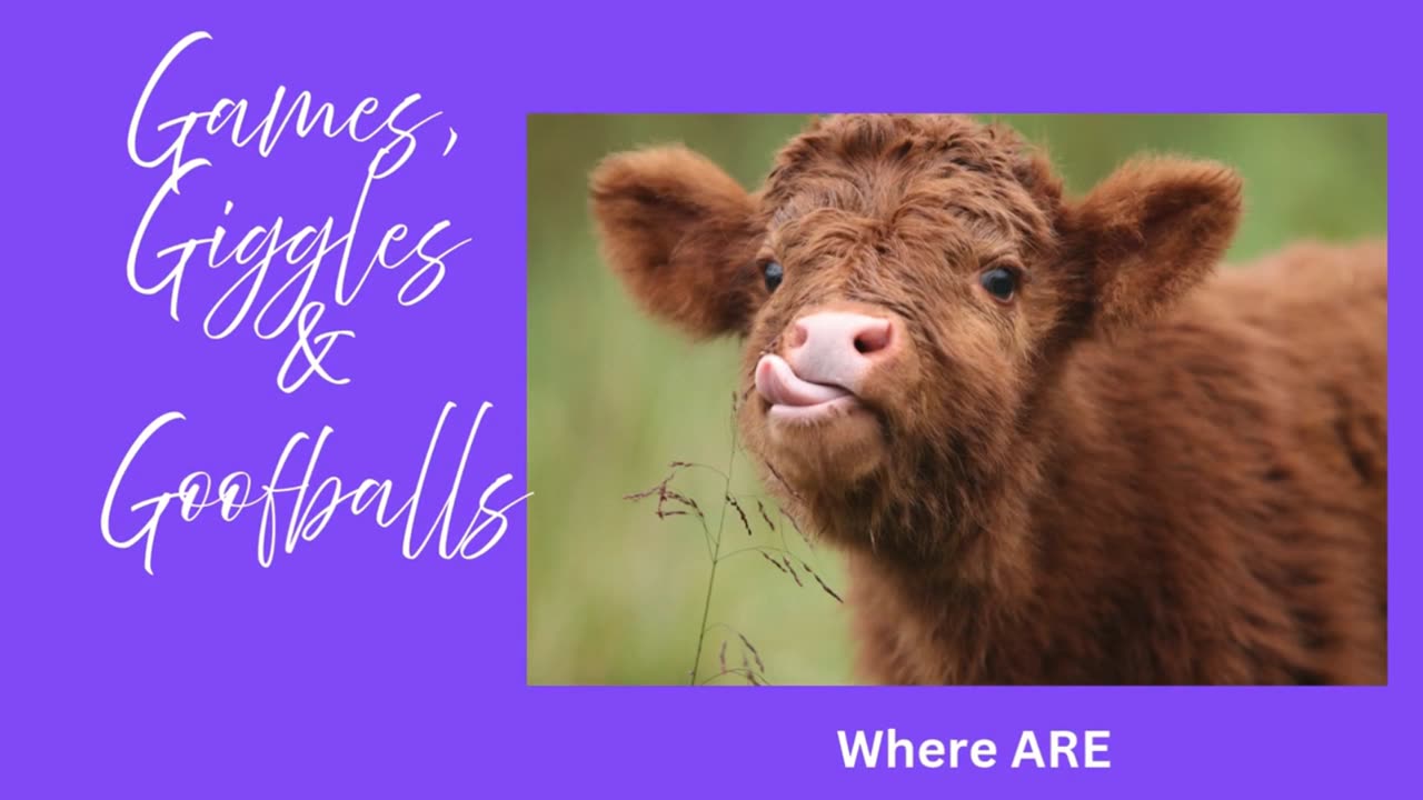 Games, Giggles & Goofballs-Sunday Edition