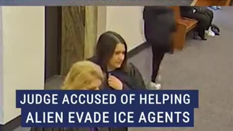 WATCH: Wisconsin judge allegedly distracts ICE agents to help migrant escape custody #foxnews #news
