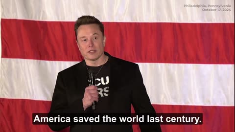 Elon Musk: Without America, the 20th Century Would’ve Been a Global Disaster