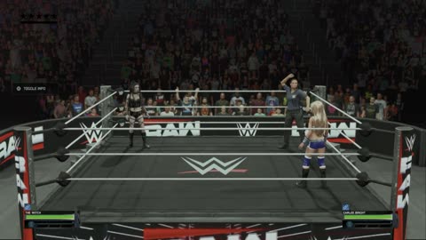 WWE 99 The Witch VS Carlee Bright