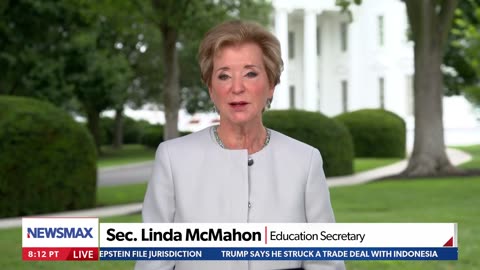 We're very happy to shrink Department of Education well: Linda McMahon