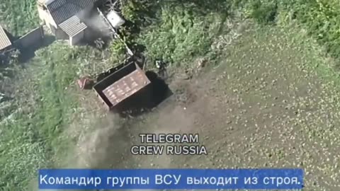 Footage of the assault on the settlement of Lipovoe