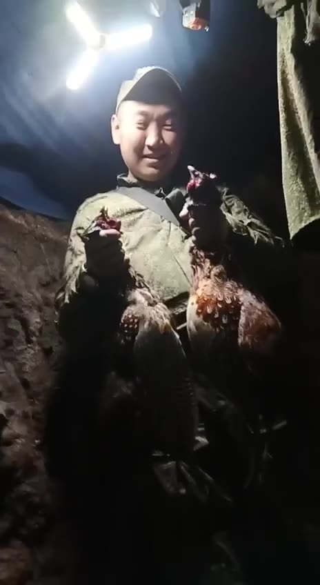 Look How Proud He Is( Chinese Mercenary Returns with Stolen Birds