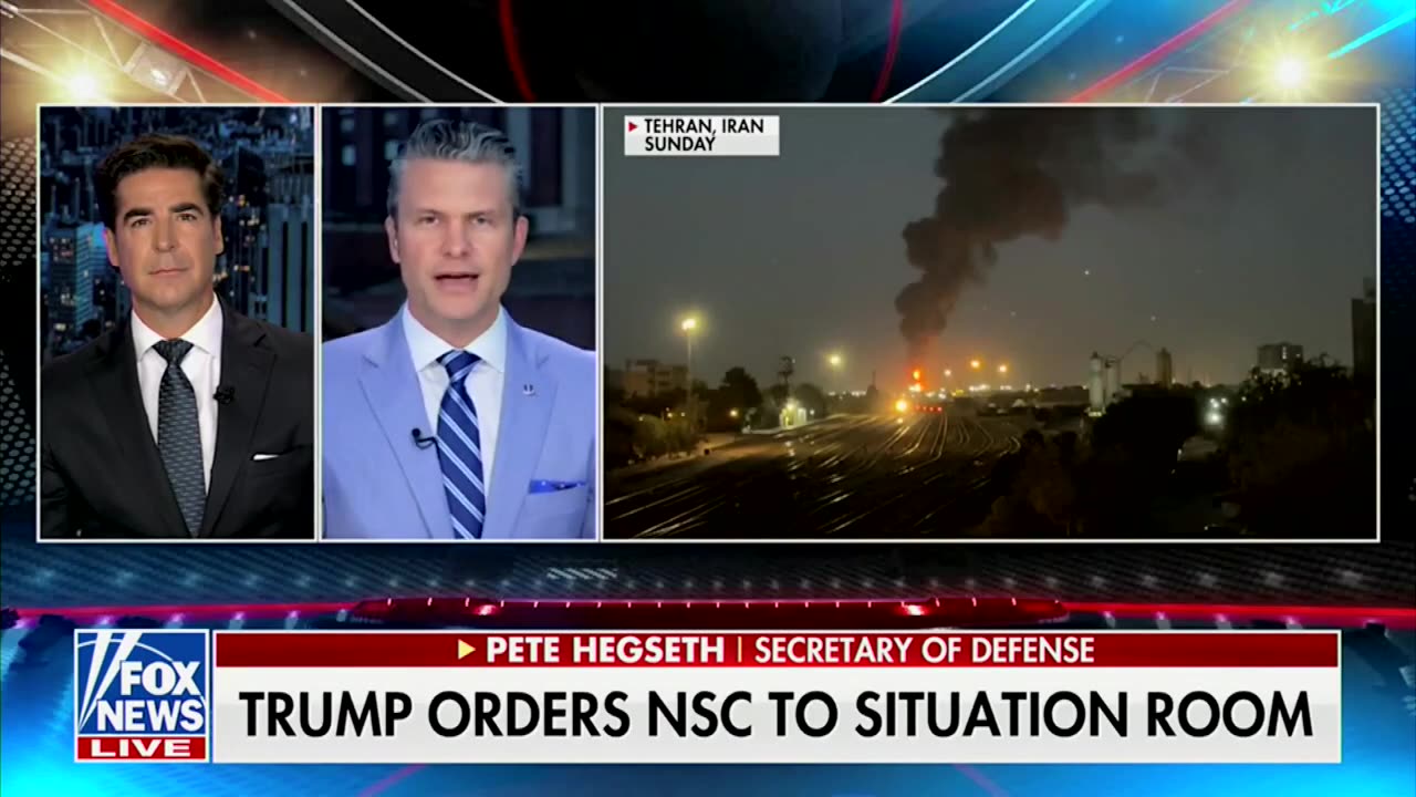 'America First': Hegseth Says Trump’s Stance On Iran Holds Firm As NSC Heads Into Situation Room