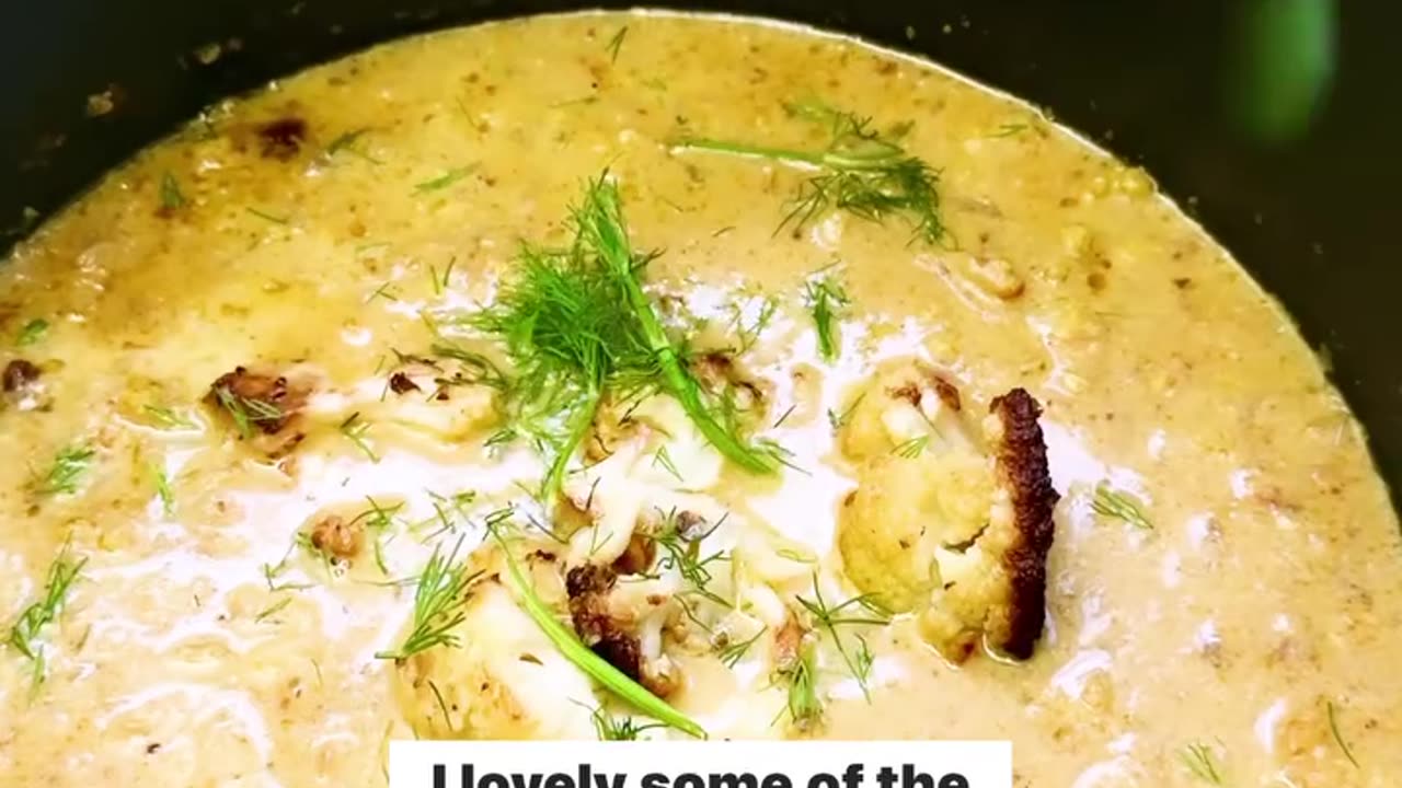 Cauliflower Soup | Soup Cauliflower | Mediterranean Recipe