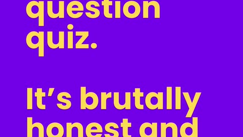 How Lazy Are You? Take the Quiz!