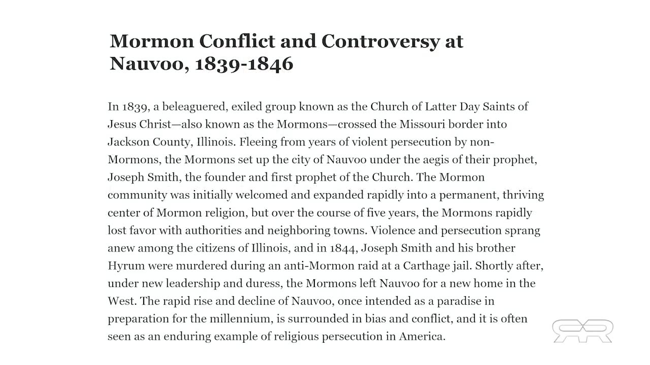 Greg Reese: Masonic Mormons and American Zionism
