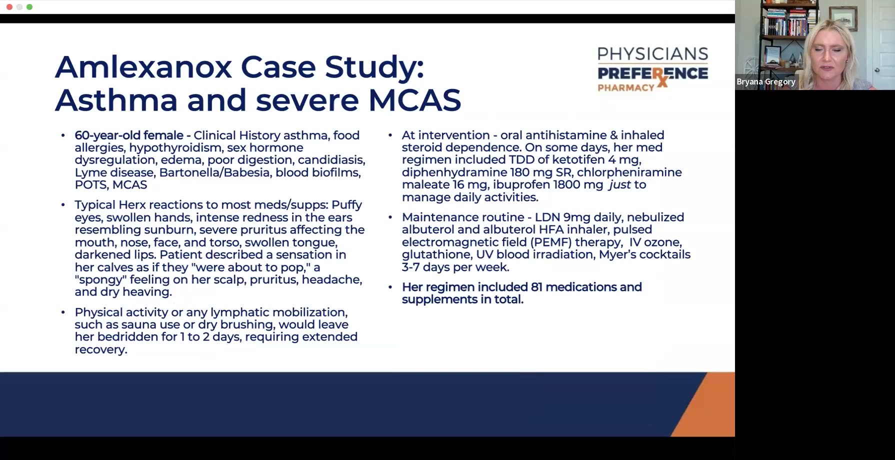 Bryana Gregory - Pharmacist - Amlexanox Overview