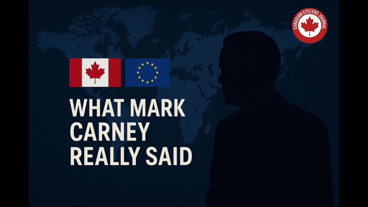 Beneath the Speech: Carney’s Blueprint for Global Control