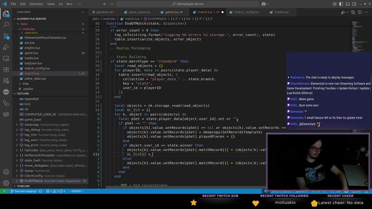 Finishing Touches + Update Rollout | !update | Lua/Godot/GDScript