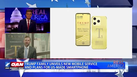 REAL AMERICA -- Dan Ball W/ Eric Trump, Trump Mobile Launches New Wireless Service, 6/16/25