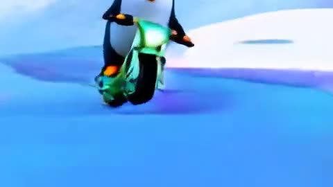 Pingüino Motero: ¡Velocidad Extrema! 🐧💨