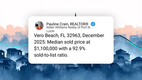 How's The Market 1/12/2026 for Vero Beach Fl 32963