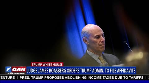 Activist Judge James Boasberg Orders Trump Administrators File Affidavits About Deportations