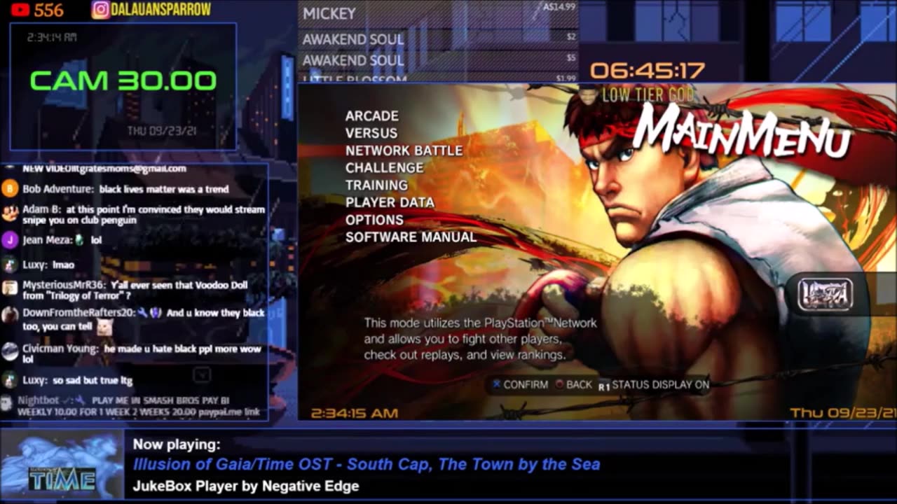 LowTierGod "I Keep Getting Stalked by Monkeys" Full Street Fighter 4 Rant (9/23/21 Stream)