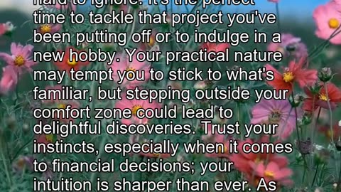 Daily Horoscope | Taurus & Virgo 🌟