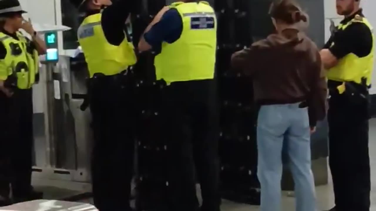 Newcastle's Haymarket metro station now fitted with metal detectors.