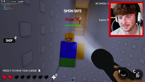 Playing Roblox DEATH SIMON SAYS..