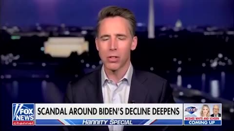 Sen. Hawley says a Secret Service agent claimed Biden often got lost in his White House closet