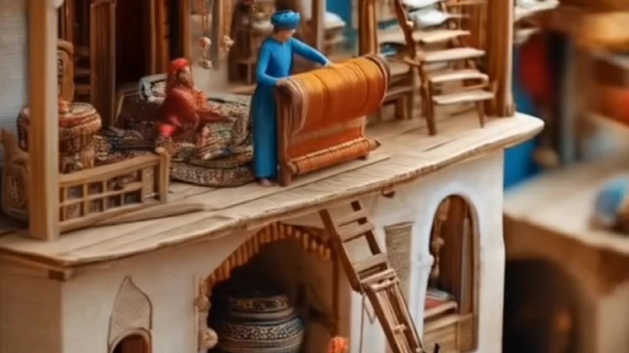 The world of little people : HandMade Woolen Item's || Intellitoon || Ai Video || Animation Video