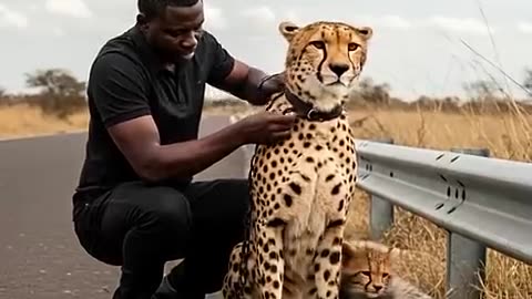 A Kind Man Saved a Cheetah