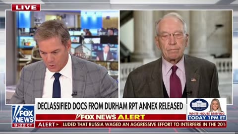 Sen Grassley Joins America's Newsroom to Discuss the Durham Annex
