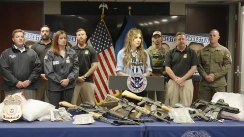 Homeland Secretary Kristi Noem holds press conference in Tampa | full video