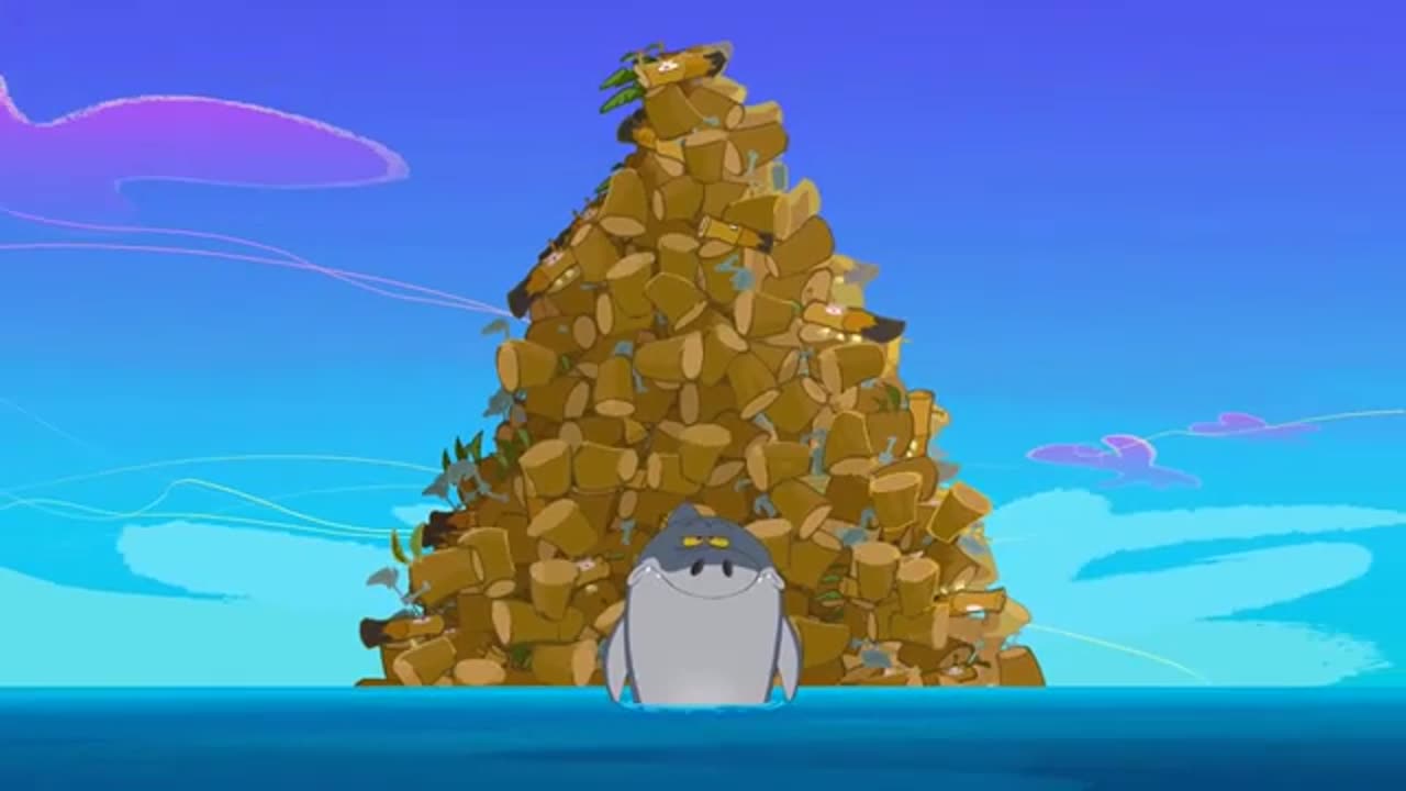 Zig and Sharko | Funny Beach Adventures | Cartoon Compilation #BeachFun