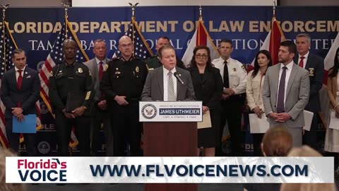 U.S. Marshals & FLA officials “Operation Dragonfly” child trafficking bust