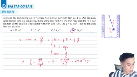 Buổi 13 - Ôn tập Vật Lý 11 (Phần 1)