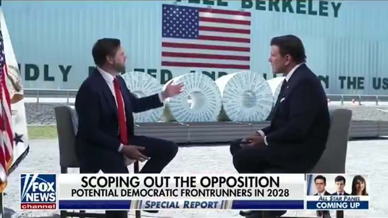 JD Vance: To the extent that the Democratic Party has a leader, that leader would be Donald J. Trump.