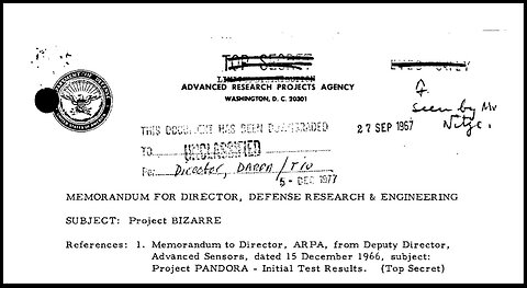 Projekt PANDORA & BIZARRE agencji DARPA: Celem rządu USA jest kontrolowanie umysłów ...