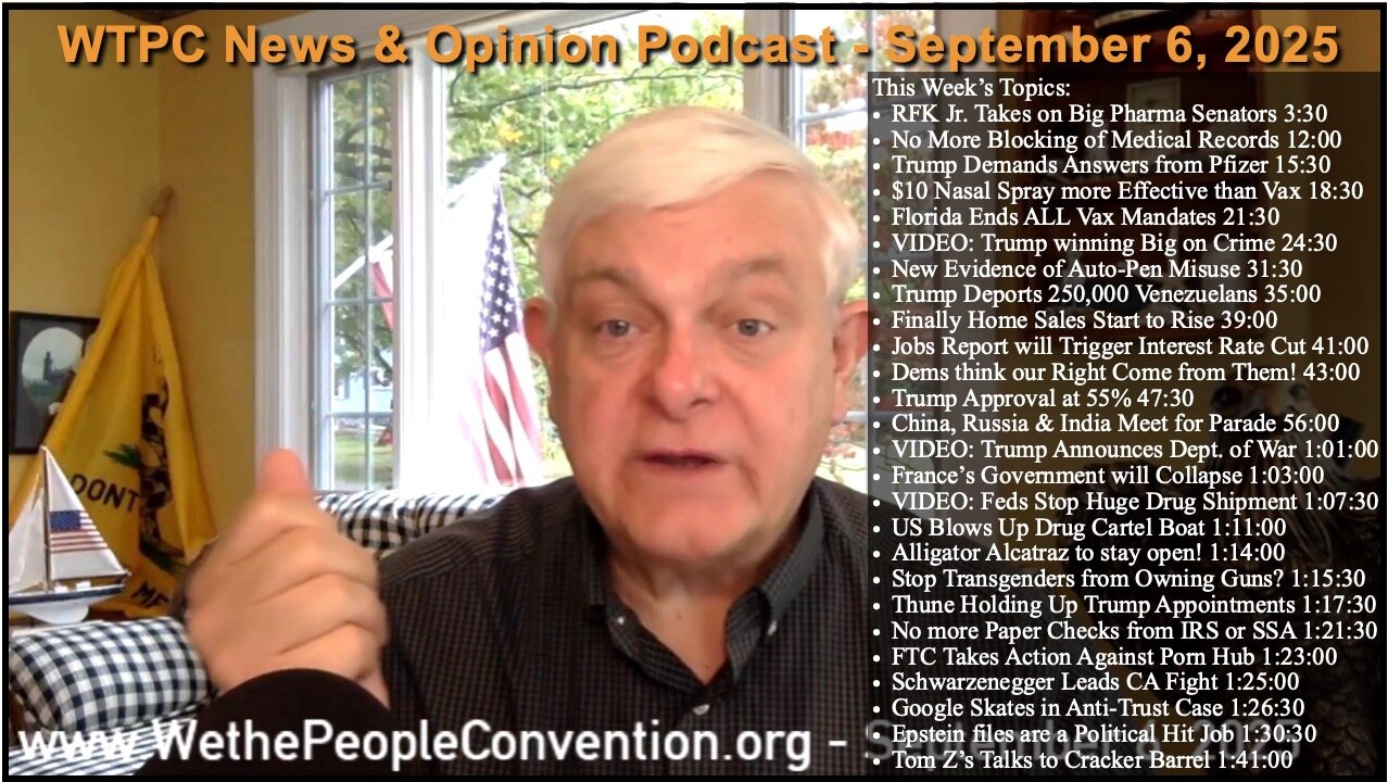 We the People Convention Weekly News & Opinion 9-6-25