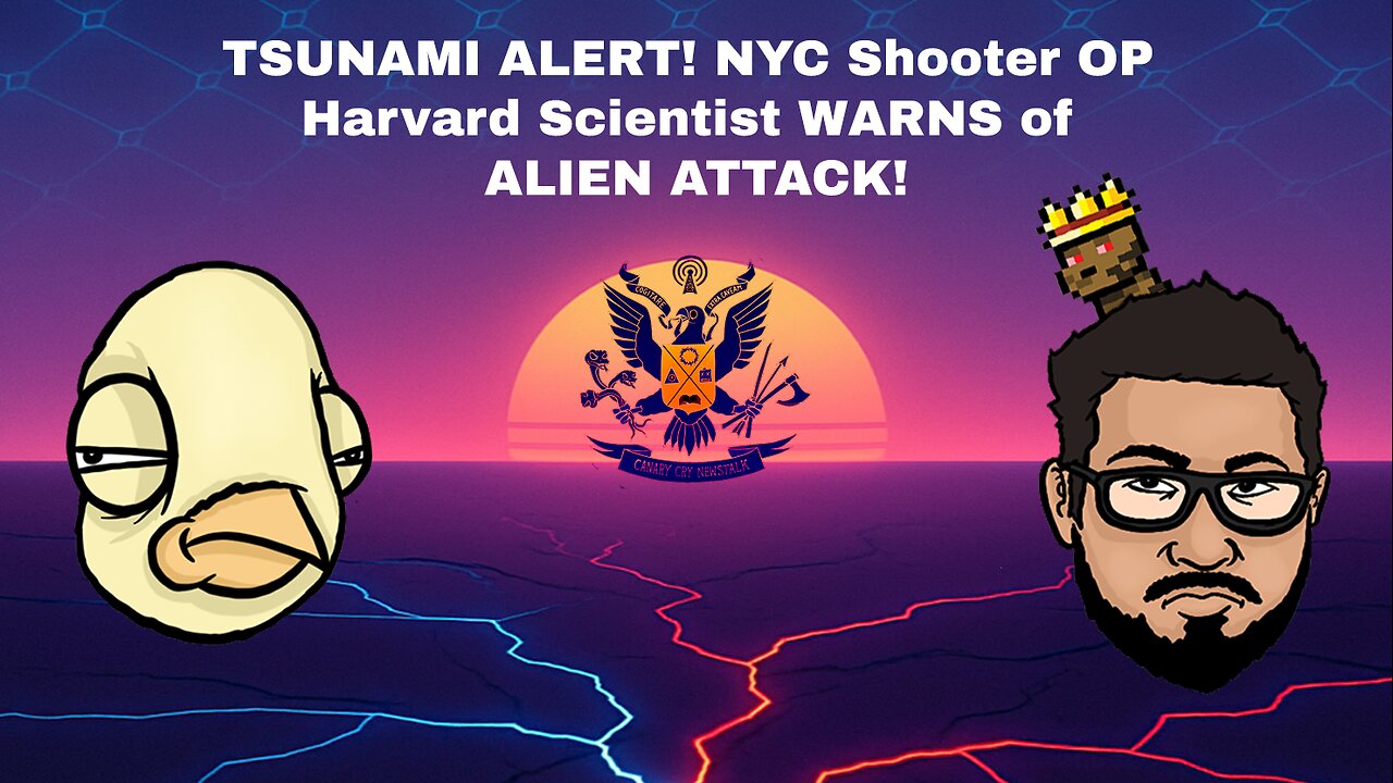TSUNAMI ALERT, NYC Shooter OP, Harvard Scientist WARNS of ALIEN ATTACK! | CCNT 863