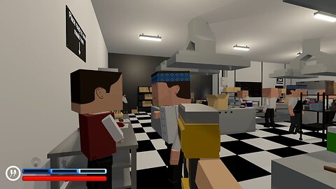 Hell in kitchen - (Paint The Town Red) - (No Commentary).