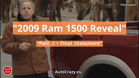 2009 Dodge Ram 1500 Reveal Part 3 | Jim Press on Innovation & Capability