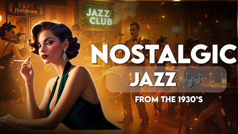 Jazz from the 1930s with a nostalgic feel