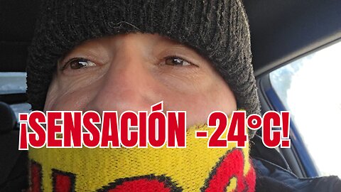 Frío Extremo en Montreal: Manejando a -24°C con Sensación Térmica [8K]