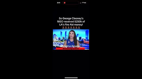 George Clooney got some fire money and he doesn't even live in California. Stop donating to bullshit