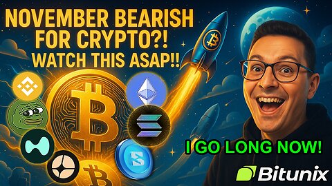 Bitcoin November CRASH Started?? Some Bullish Signs Coming Up Slowly...
