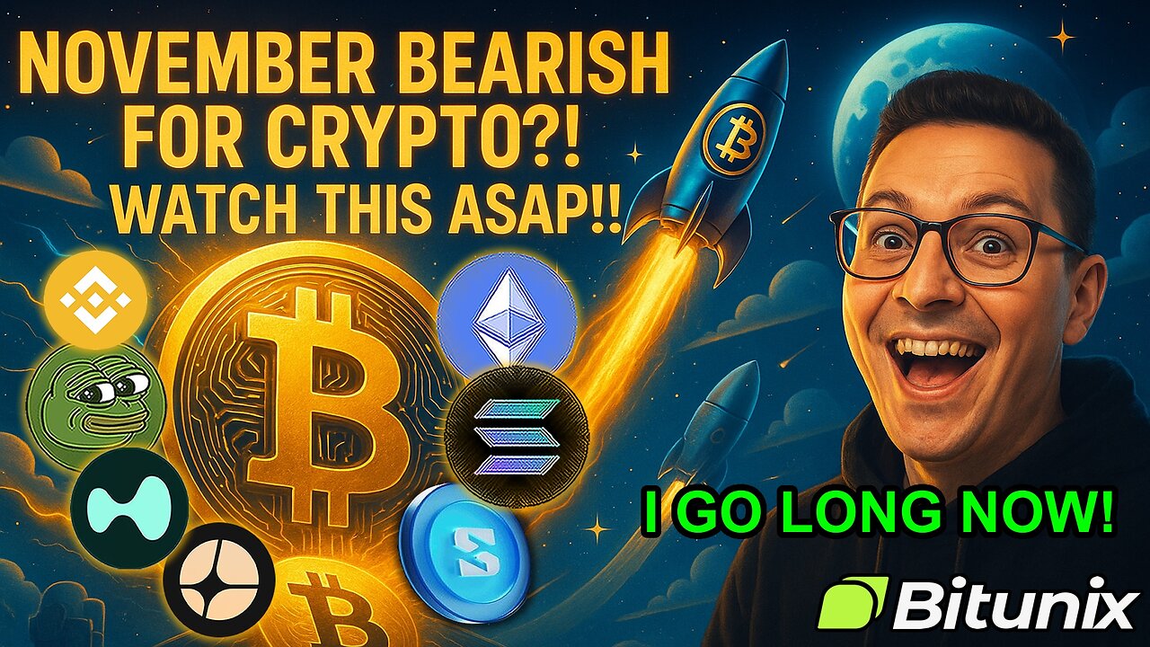 Bitcoin November CRASH Started?? Some Bullish Signs Coming Up Slowly...
