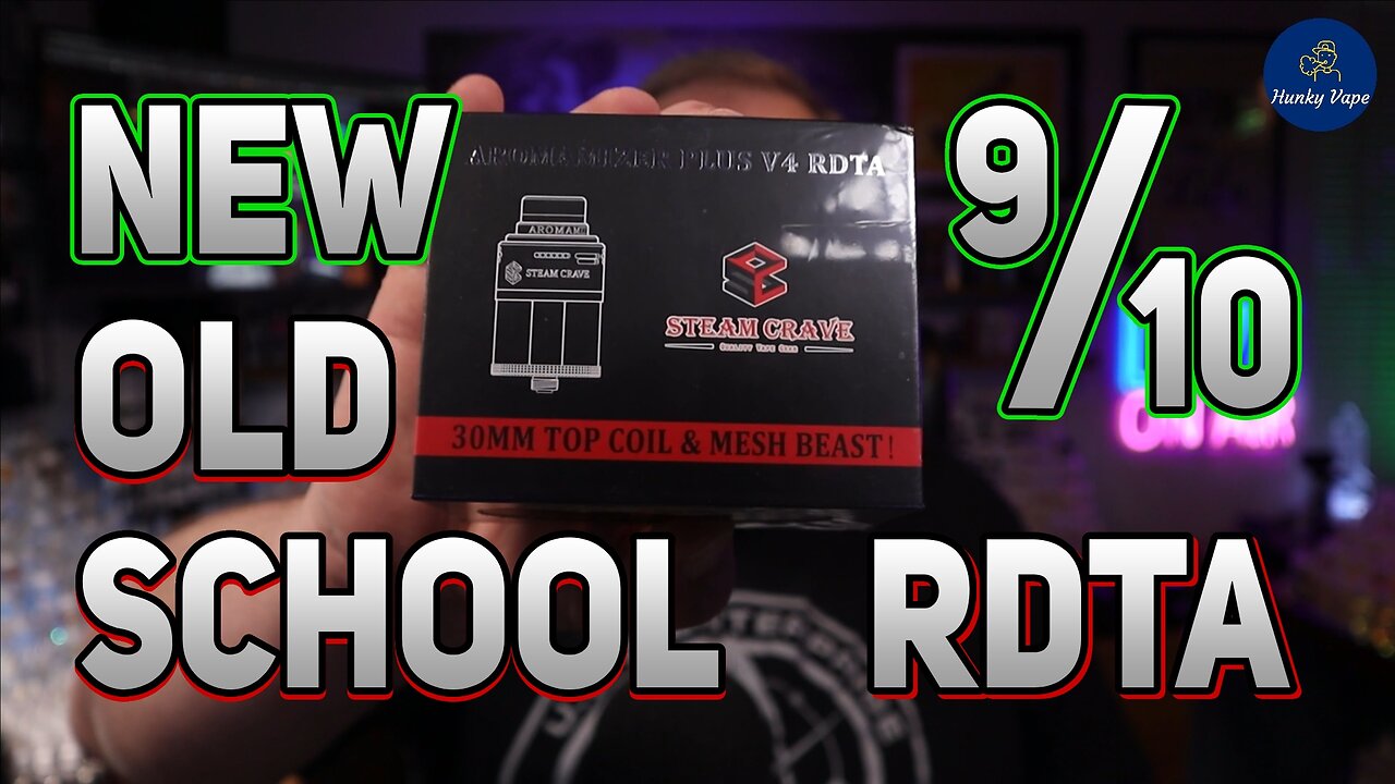 Steam Crave Aromamizer Plus v4 RDTA Unboxing Review