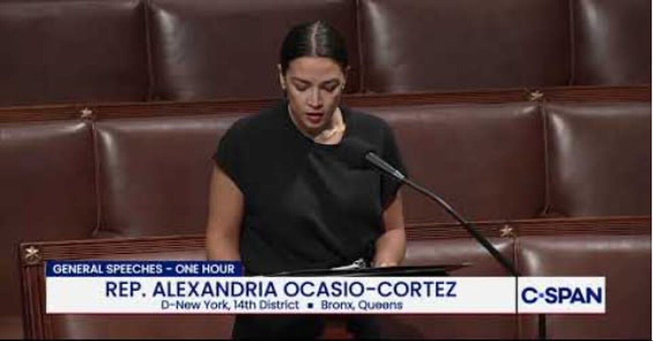 Alexandria Ocasio-Cortez (D-NY) on Resolution Honoring Charlie Kirk